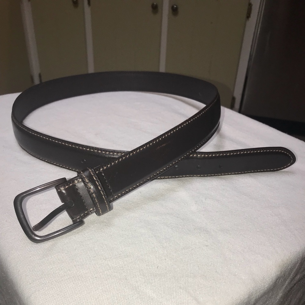 New Unisex Dark Brown Belt by Dickies-Size 40
